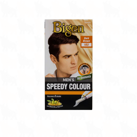 Bigen Men’s Speedy Colour | 103 Dark Brown