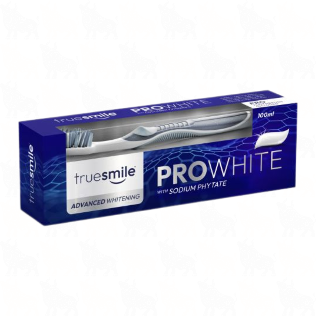 Truesmile ProWhite Toothpaste + Toothbrush (Advanced Whitening) | 100ml