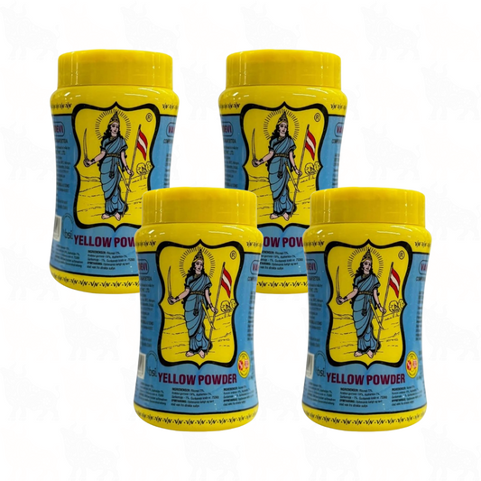 Vandevi Hing Yellow Powder (Compounded Asafoetida) | 50g | 4 Pack