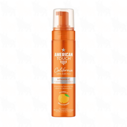 American Touch California Dreaming Vitamin C Foaming Cleanser | 200ml | 2 Pack