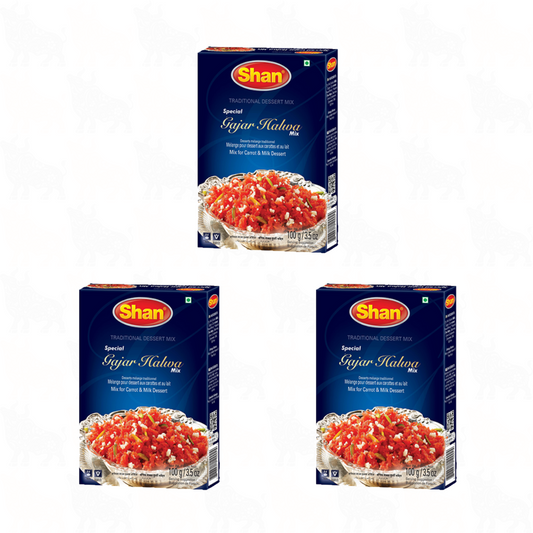 Shan Special Gajar Halwa Mix | 100g | 3 Pack