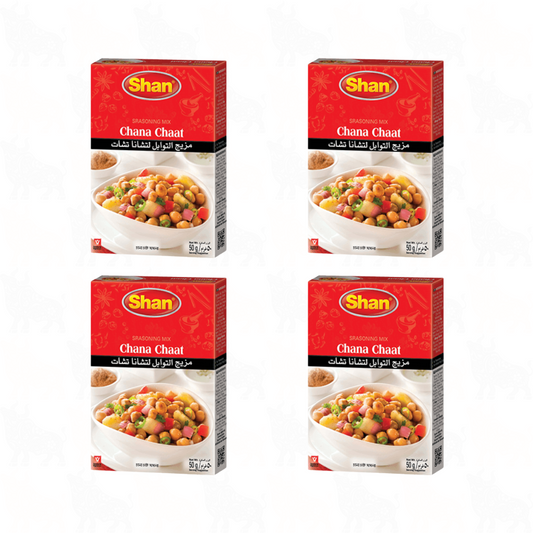 Shan Chana Chaat Masala | 50g | 4 Pack