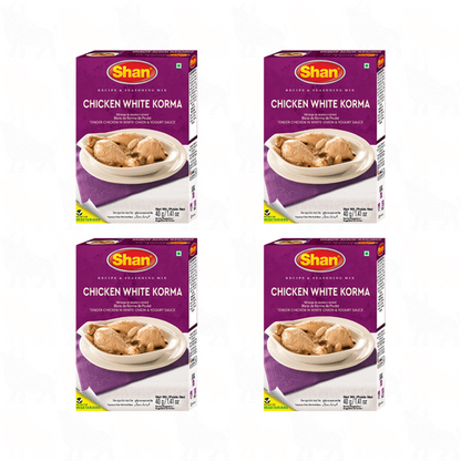 Shan Chicken White Korma | 40g | 4 Pack