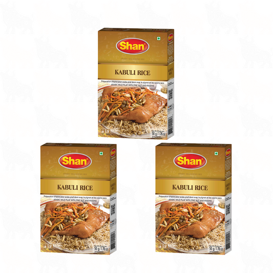 Shan Kabuli Rice | 50g | 3 Pack