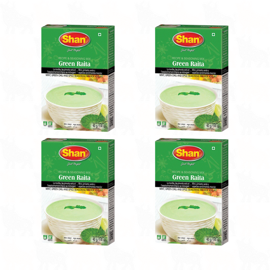 Shan Green Raita | 40g | 4 Pack