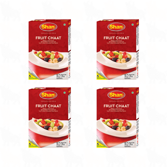 Shan Fruit Chaat Masala | 50g | 4 Pack