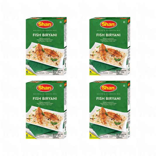 Shan Fish Biryani | 50g | 4 Pack