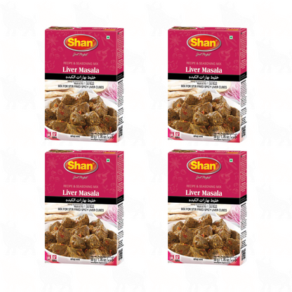 Shan Liver Masala | 50g | 4 Pack