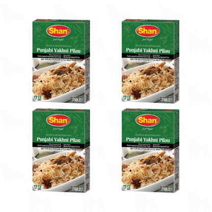 Shan Punjabi Yakhni Pilau | 50g | 4 Pack