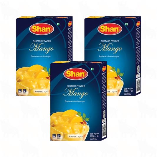 Shan Mango Custard Powder | 200g | 3 Pack