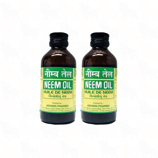 Ashwin Pharma Neem Oil (Huile De Neem) | 100ml | 2 Pack