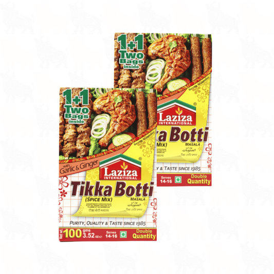Laziza Tikka Botti Masala | 100g | 2 Pack