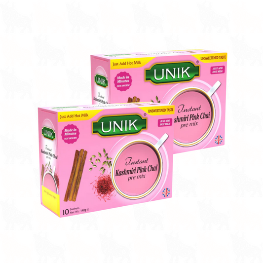 Unik Pink Chai (Unsweetened) | 10 Premix Sachets | 2 Pack