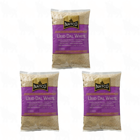 Natco Urid Dal White | 500g | 3 Pack