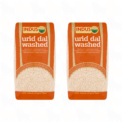 Indus Urid Dal Washed | 1kg | 2 Pack