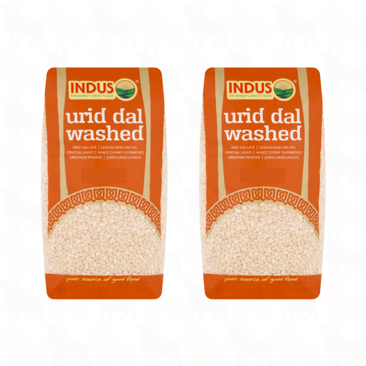 Indus Urid Dal Washed | 1kg | 2 Pack