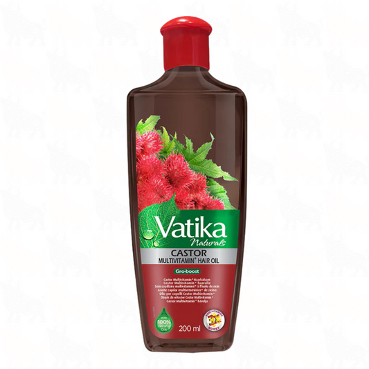 Vatika Naturals Castor Multivitamin+ Hair Oil | 200ml