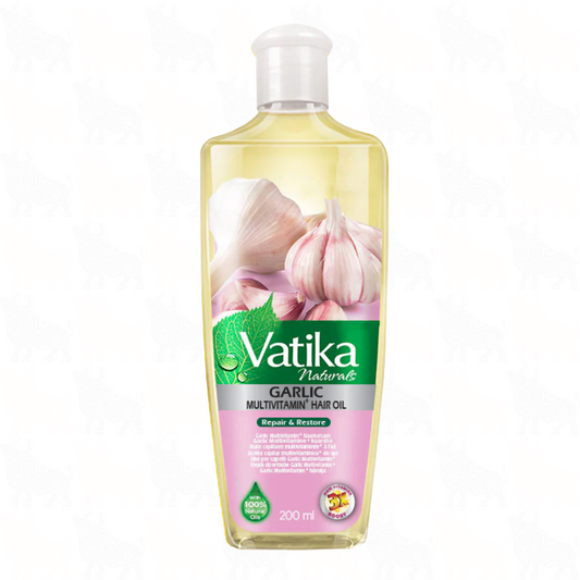 Vatika Naturals Garlic Multivitamin+ Hair Oil | 200ml