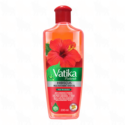 Vatika Naturals Hibiscus Multivitamin+ Hair Oil | 200ml