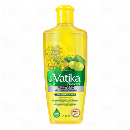 Vatika Naturals Mustard Multivitamin+ Hair Oil | 200ml