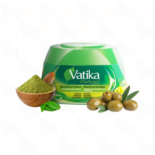 Vatika Naturals Nourish & Protect Hair Cream | Olive | 210ml