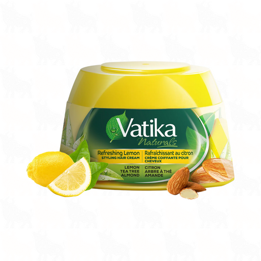 Vatika Naturals Refreshing Lemon Hair Cream | 210ml