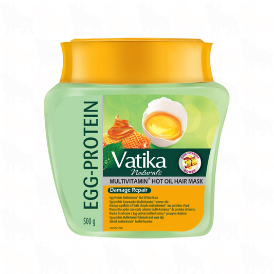 Vatika Egg-Protein Argan Multivitamin+ Hot Oil Hair Mask | 500g