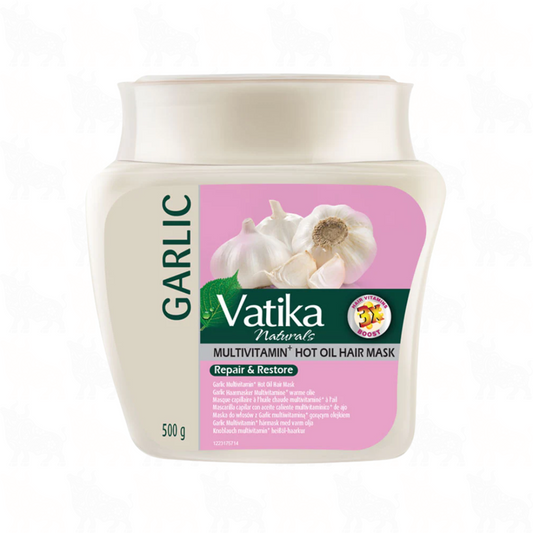 Vatika Naturals Garlic Multivitamin+ Hot Oil Hair Mask | 500g