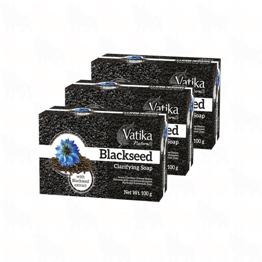 Vatika Natural Blackseed Soap | 100g | 3 Pack