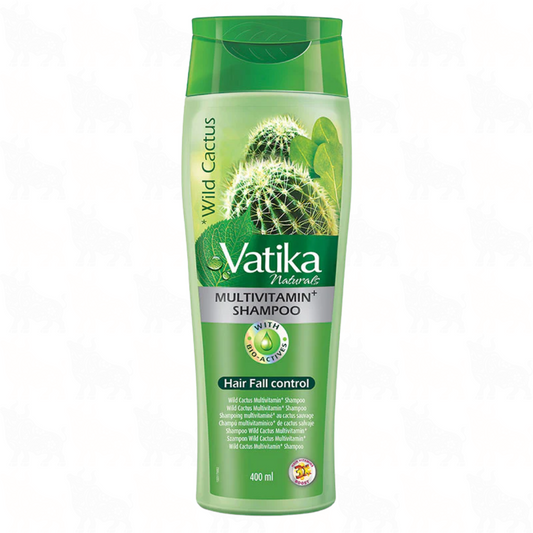 Vatika Naturals Wild Cactus Multivitamin+ Shampoo | 400ml