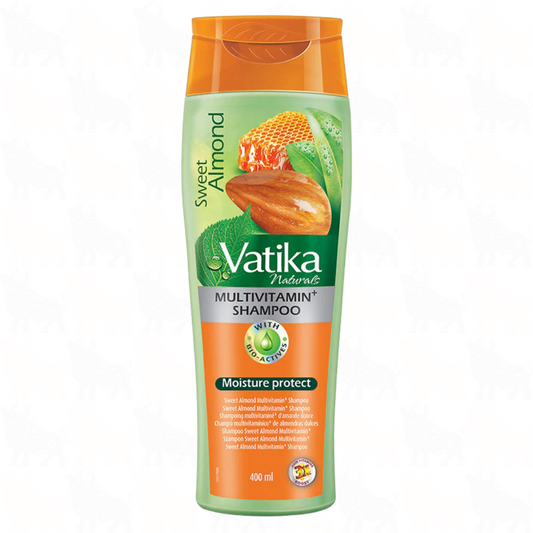 Vatika Naturals Sweet Almond Multivitamin+ Shampoo | 400ml