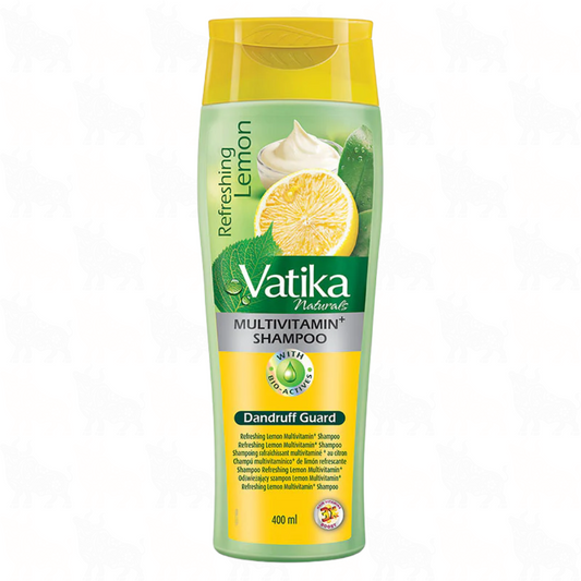 Vatika Naturals Refreshing Lemon Multivitamin+ Shampoo | 400ml