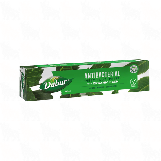 Dabur Anti Bacterial Neem Toothpaste with Organic Neem | 100ml