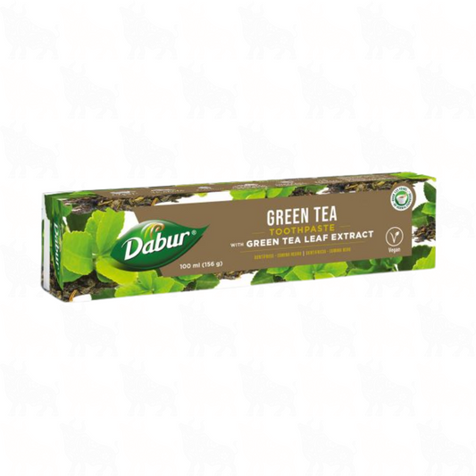 Dabur Green Tea Toothpaste with Organic Green Tea Leaf Extract | 100ml