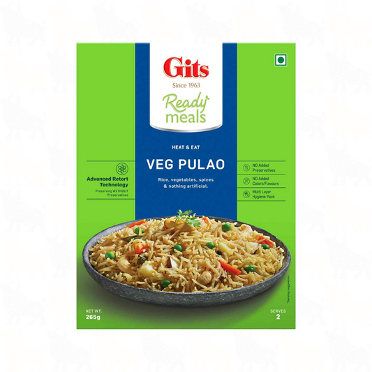 Gits Veg Pulao | 265g | Ready Meal