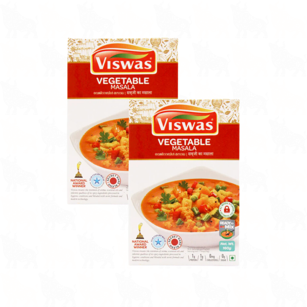 Viswas Vegetable Masala | 160g | 2 Pack