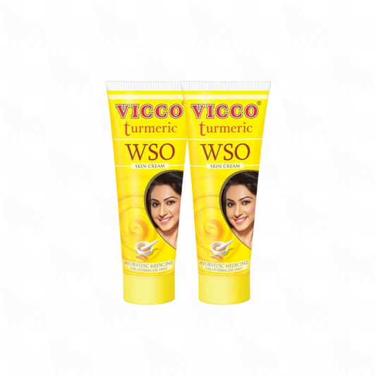 Vicco Turmeric WSO Vanishing Cream | 60g | 2 Pack