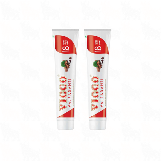 Vicco Vajradanti Toothpaste (Original) | 200g | 2 Pack