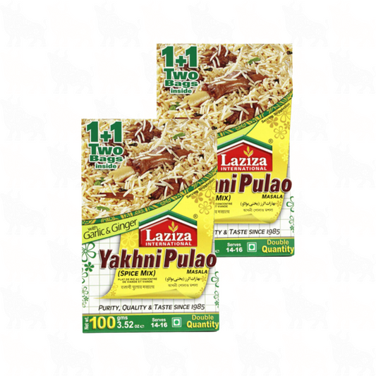 Laziza Yakhni Pulao Masala | 100g | 2 Pack