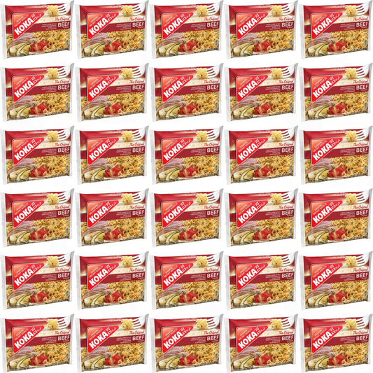 Koka 'The Original' Beef Flavour Noodles | 85g | 30 Pack