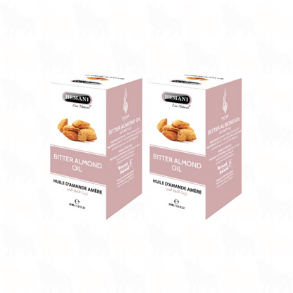 Hemani Bitter Almond Oil | 30ml | (Huile D'Amande Amere) | 2 Pack