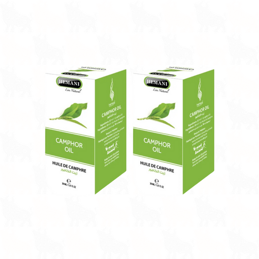 Hemani Camphor Oil | 30ml | (Huile De Camphre) | 2 Pack