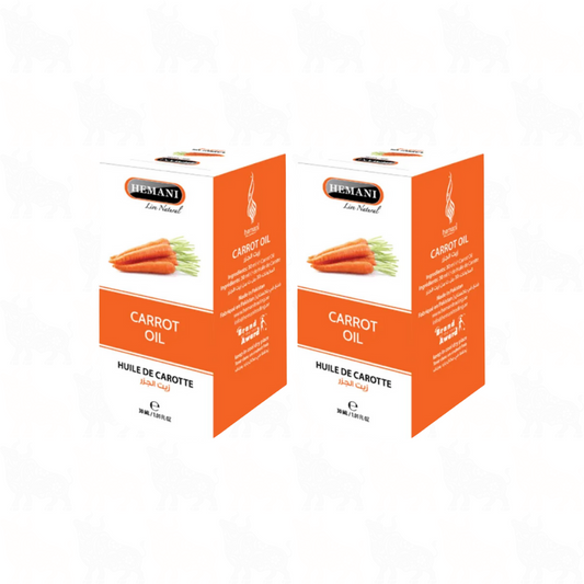 Hemani Carrot Oil | 30ml | (Huile De Carrotte) | 2 Pack