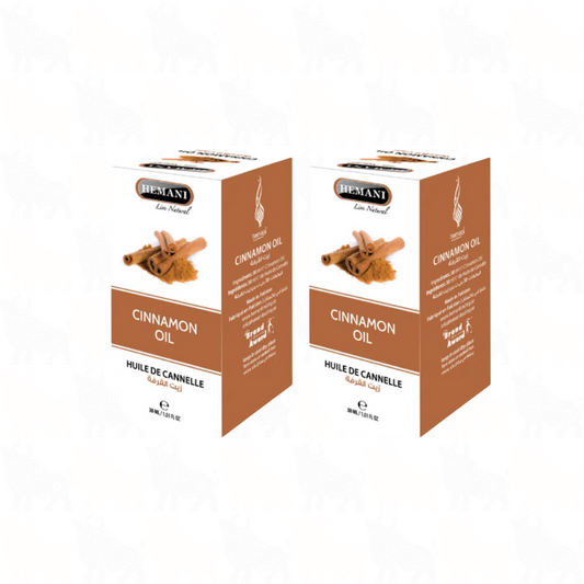 Hemani Cinnamon Oil | 30ml | (Huile De Cannelle) | 2 Pack