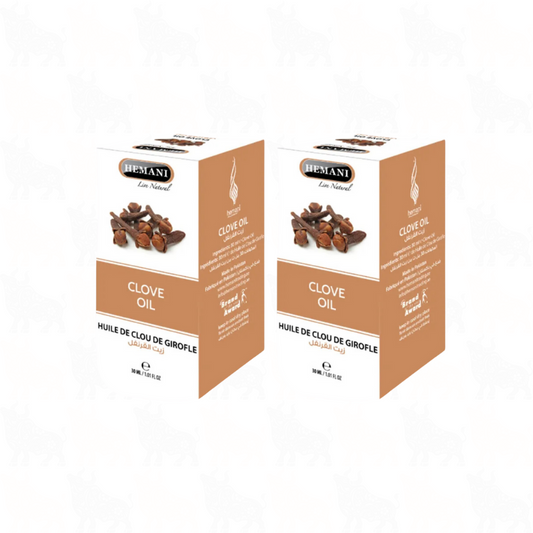 Hemani Clove Oil | 30ml | (Huile De Clou De Girofle) | 2 Pack