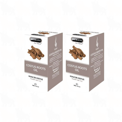 Hemani Costus Roots Oil | 30ml | (Huile De Clou De Costus) | 2 Pack