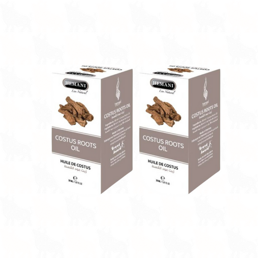 Hemani Costus Roots Oil | 30ml | (Huile De Clou De Costus) | 2 Pack
