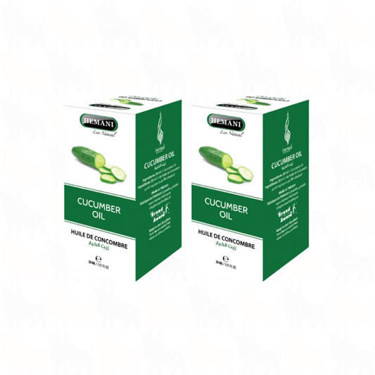 Hemani Cucumber Oil | 30ml | (Huile De Concombre) | 2 Pack