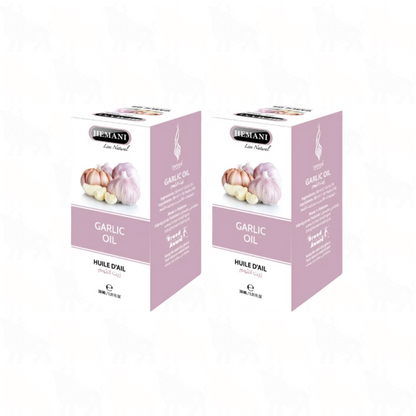 Hemani Garlic Oil | 30ml | (Huile D'Ail) | 2 Pack