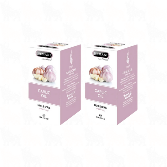 Hemani Garlic Oil | 30ml | (Huile D'Ail) | 2 Pack